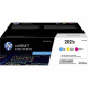 HP 202X (CF500XM) Toner Cartridge - Cyan, Magenta, Yellow - Laser - High Yield - 2500 Pages Cyan, 2500 Pages Magenta, 2500 Pages Yellow - 3 / Each - TAA Compliance CF500XM