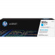 HP 202A (CF501A) Toner Cartridge - Cyan - Laser - Standard Yield - 1300 Pages - 1 Each - TAA Compliance CF501A