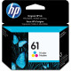 HP 61 Original Ink Cartridge - Single Pack - Inkjet - 165 Pages - Cyan, Magenta, Yellow - 1 Each CH562WN#140