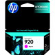 HP 920 Original Ink Cartridge - Magenta - Inkjet - Standard Yield - 300 Pages - 1 / Pack CH635AN#140