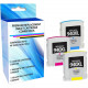 eReplacements CH637BN-ER Remanufactured High Yield Ink Cartridge 940XL Cyan/Magenta/Yellow Ink Color Combo Pack - Inkjet - High Yield - 1400 Pages Cyan, 1400 Pages Magenta, 1400 Pages Yellow CH637BN-ER