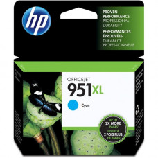 HP 951XL Original Ink Cartridge - Single Pack - Inkjet - Cyan - 1 Each CN046AN#140