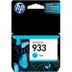 HP 933 Original Ink Cartridge - Cyan - Inkjet - Standard Yield - 330 Pages - 1 / Pack CN058AN#140