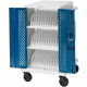 Bretford Core M Cart - 3 Shelf - 4 Casters - 5" Caster Size - Steel - 25.3" Width x 26.5" Depth x 41.4" Height - For 36 Devices - TAA Compliance CORE36MS-MD