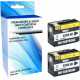 eReplacements CR315BN-ER Remanufactured High Yield Ink Cartridge 932XL Black Ink 2 Pack - Inkjet - High Yield - 1000 Pages Black (Per Cartridge) - 2 Pack CR315BN-ER