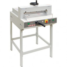 Formax Cut-True 22S Semi-Automatic Guillotine Cutter - 46.8" Height x 24.8" Width x 33" Depth - Steel Blade, Wood - Transparent CUT-TRUE22S