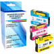 eReplacements D8J65BN-ER Remanufactured High Yield Ink Cartridge 933XL Cyan/Magenta/Yellow Color Combo Pack - Inkjet - High Yield - 825 Pages Cyan, 825 Pages Magenta, 825 Pages Yellow D8J65BN-ER