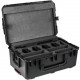 Bosch DCNM-WTCD Transport Case Wireless Sys, 10x DCNM-WD - External Dimensions: 31.5" Width x 20.8" Depth x 12.5" Height - 10 x Discussion Unit, 10 x Microphone, 10 x Charger - Trigger Release Latch Closure - Black - For Equipment, Home, Sc