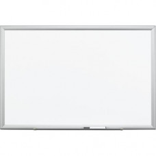 3m Porcelain Dry Erase Board, Magnetic (36" x 24" x 1") with 4 Dry Erase Markers DEP3624A