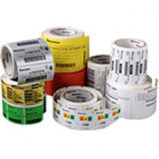 Honeywell Intermec DuraTRAN II E04814 Thermal Label - Permanent Adhesive - 1 29/32" Width x 1" Length - Rectangle - Thermal Transfer - Paper - 10667 / Roll - 4 / Carton - TAA Compliance E04814