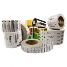 Honeywell Intermec Duratran S Thermal Label - Permanent Adhesive - 4" Width x 1" Length - Rectangle - Thermal Transfer - Polypropylene - 1911 / Roll - 8 Roll - TAA Compliance E25756