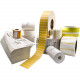 Honeywell Intermec Duratherm III Label - 3 1/2" Width x 1" Length - Direct Thermal - Paper - 6000 / Roll - 4 Roll - TAA Compliance E27027