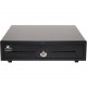 APG Entry Level- 16" Electronic Point of Sale Cash Drawer | Arlo Series EKDS320-1-B410-A20 | Printer Compatible with CD-101A Cable Included | Plastic Till with 5 Bill/ 5 Coin Compartments | Black - 5 Bill - 5 Coin - Black - 3.9" Height x 16.1&qu