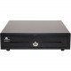 APG Entry Level- 16" Electronic Point of Sale Cash Drawer | Arlo Series EKDS320-1-B410-A21 | Printer Compatible with CD-101A Cable Included | Plastic Till with 4 Bill/ 5 Coin Compartments | Black - 4 Bill - 5 Coin - Black - 3.9" Height x 16.1&qu