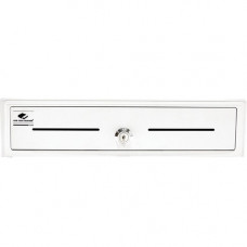 APG Entry Level- 13" Electronic Point of Sale Cash Drawer | Arlo Series EKDS320-1-W330-A10 | Printer Compatible with CD-101A Cable Included | Plastic Till with 4 Bill/ 5 Coin Compartments | White - 4 Bill - 5 Coin - White - 3.5" Height x 13.2&qu