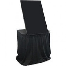 JELCO EL-203: Drape Kit for ELU-32MKT - 85" Length x 27" Width - Black EL-203