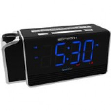 Emerson SmartSet ER100103 Clock Radio - FM - USB - Battery Built-in ER100103