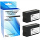 eReplacements F6T96BN-ER Remanufactured High Yield Ink Cartridge 934XL Black Ink 2 Pack - Inkjet - High Yield - 1000 Pages Black (Per Cartridge) - 2 Pack F6T96BN-ER