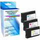 eReplacements F6U05BN-ER Remanufactured High Yield Ink Cartridge 935XL Cyan/Magenta/Yellow Ink Color Combo Pack - Inkjet - High Yield - 1000 Pages Cyan, 1000 Pages Magenta, 1000 Pages Yellow F6U05BN-ER