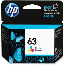 HP 63 Original Ink Cartridge - Single Pack - Inkjet - 165 Pages - Tri-color - 1 Each F6U61AN#140