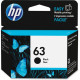 HP 63 Original Ink Cartridge - Single Pack - Inkjet - 190 Pages - Black - 1 Each F6U62AN#140