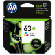 HP 63XL Original Ink Cartridge - Single Pack - Inkjet - High Yield - 330 Pages - Tri-color - 1 Each F6U63AN#140