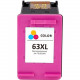Ereplacements HIGH YIELD TRICOLOR INK FOR 63XL REMANUFACTURED 480 PAGE YIELD F6U63AN-ER