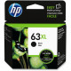 HP 63XL Original Ink Cartridge - Single Pack - Inkjet - High Yield - 480 Pages - Black - 1 Each F6U64AN#140