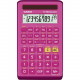 Casio FX-260Solar Scientific Calculator - Automatic Power Down, Sign Change, Protective Hard Shell Cover - 1 Line(s) - 12 Digits - Solar Powered - 1" x 6" x 9.5" - Pink FX260SLRIIPK