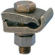 Panduit Ground Clamp - 2.1" Length x 1.5" Width - for Earthing - 25 - Bronze, Silicon Bronze GM-3-Q