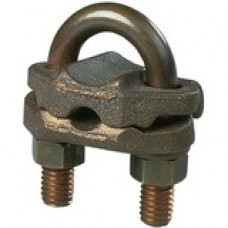 Panduit Ground Clamp - 3.8" Length x 1.9" Width - for Cable, Earthing - 3 - Bronze, Silicon Bronze - TAA Compliance GPL-34-3