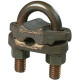Panduit Ground Clamp - 2.4" Length x 1.4" Width - for Cable, Earthing - 25 - Bronze, Silicon Bronze - TAA Compliance GPL-8-Q