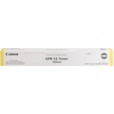 Canon GPR-53 Original Toner Cartridge - Yellow - Laser - 19000 Pages - 1 Each - TAA Compliance GPR53Y