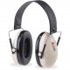 3m Peltor Optime 95 Folding Earmuffs - Foldable, Comfortable, Lightweight, Low Linting - Noise, Noise Reduction Rating Protection - Foam, Acrylonitrile Butadiene Styrene (ABS), Plastic, Plastic - Black, White - 1 Each - TAA Compliance H6F/V