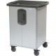 Bretford PowerSync MiX Cart - 2 Shelf - 4 Casters - 33.5" Width x 26" Depth x 44.5" Height - Platinum - For 30 Devices - TAA Compliance HKPZ2BG1