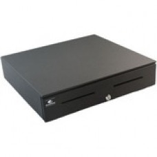 Apg Cash Drawer 1816 Cash Drawer - 5 Bill - 5 Coin - Steel - Black - 4.2" Height x 18" Width x 16.7" Depth - TAA Compliance JB320-1-BL1816-C