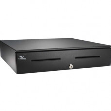 Apg Cash Drawer Series 4000 Cash Drawer - 5 Bill - 5 Coin - Steel - Black - 4.2" Height x 18" Width x 16.7" Depth - TAA Compliance JB320-BL1816-C-K1