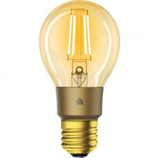 TP-Link Kasa Smart Filament Smart Bulb - 5 W - 450 lm - A60 Size - Warm Amber Light Color - E27 Base - 3140.3&deg;F (1726.8&deg;C) Color Temperature - 80 CRI - 290&deg; Beam Angle - Alexa, Google Assistant Supported - Dimmable - Wi-Fi, Remote 