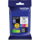 Brother Genuine LC30293PK INKvestment Super High Yield Ink Cartridges - Cyan, Magenta, Yellow - Inkjet - Super High Yield - 1500 Pages (Per Cartridge) - 3 / Pack LC30293PK