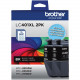Brother LC401XL2PKS Original Ink Cartridge - Black - Inkjet - High Yield - 500 Pages - 2 Pack LC401XL2PKS