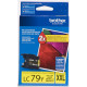 Brother Super High Yield Yellow Ink Cartridge (1,200 Yield) LC79Y