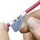 PANDUIT Laser/Ink Jet Self-Laminating Labels - 1" Width x 1 21/64" Length - Inkjet, Inkjet - White - Polyester - 1000 Label - TAA Compliance LJSL20-Y3-1