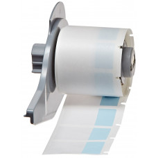 Brady M71-30-427-BL Self-Laminating Vinyl BMP71 Labels Blue Translucent 250 Labels per Roll 1 Roll per Package M71-30-427