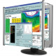 Kantek Lcd Monitor Magnifier Fits 24in Widescreen Monitors - x 24" Length - TAA Compliance MAG24WL