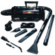Metropolitan Vacuum Cleaner  MetroVac Data Vac Pro MDV-2BA Portable Vacuum Clearner - 780 W Motor - Bagged - 12 ft Cable Length - 72" Hose Length - 635.8 gal/min - 6.50 A - Black MDV-2BA