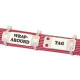 Panduit Marking Tag - 1.75" Length x 0.75" Width - Rectangular - Wire Fastener - 100 / Pack - Nylon - White - TAA Compliance MP175-C