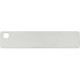 Panduit Marker tag, one hole, 316 Stainless Steel, rectangle, 3.50" x .75". - 3.50" Length x 0.75" Width - Rectangular - 100 / Pack - 316 Stainless Steel - Natural - TAA Compliance MT350-C316