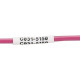 PANDUIT P1 Wire and Cable Label - 1" Width x 1.25" Length - 75/Cartridge - 1 / Pack - White - TAA Compliance N100X125CBC