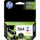 HP 564 Original Ink Cartridge - Cyan, Yellow, Magenta - Inkjet - Standard Yield - 300 Pages (Per Cartridge) - 3 / Pack - TAA Compliance N9H57FN#140