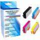 eReplacements N9H60FN-ER Remanufactured High Yield Ink Cartridge 564XL Black/Cyan/Magenta/Yellow Ink Black/Color Combo Pack - Inkjet - High Yield - 550 Pages Black, 750 Pages Cyan, 750 Pages Magenta, 750 Pages Yellow N9H60FN-ER